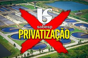 Pesquisa da Quaest revela que a maioria da população de São Paulo é contra a privatização da Sabesp, cujo leilão está previsto para este ano.